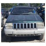 1997 JEEP GRAND CHER SPORTS UTILITY GREEN