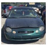 1999 FORD TAURUS 4 DOOR GREEN