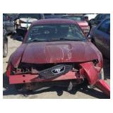 2002 FORD MUSTANG 2 DOOR RED