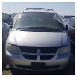 2003 DODGE GRAND CARA VAN SILVER