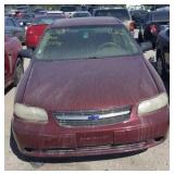 2003 CHEVROLET MALIBU 4 DOOR RED