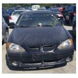 2000 PONTIAC GRAND AM 2 DOOR BLACK