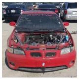 1998 PONTIAC GRAND PRIX 2 DOOR RED