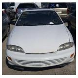 1998 CHEVROLET CAVALIER 2 DOOR WHITE