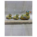 Vintage Duck Family Tin Wind Up Toy