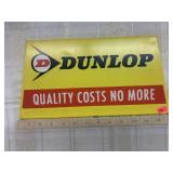 Metal Dunlop Sign