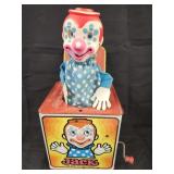 Vtg. Mattel Jack in the Box toy works