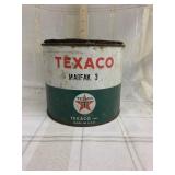 Vintage Texaco Marduk 3 - 5 lb Grease Can (some