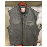 lol Joes Leather Vest 3X