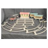 Vtg antique Nation wide lines train set produced