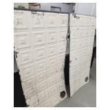 Vtg. 2 Salvaged tin ceiling tile