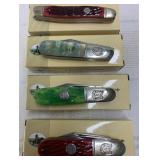 4 Rough Rider Pocket Knives
