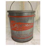 Vintage Sportsmaster Minnow Bucket