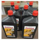 (6)  1 qt bottles of SAE5W 30 synthetic Glen