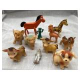 Vintage Rubber Squeak Toys