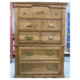 5 Drawer Wooden Dresser