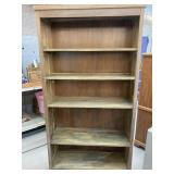 Large Solid Wood Bookcase
