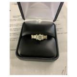 Diamond Ring - 14k, Center Diamond Round