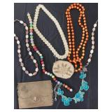 Beaded Jewelry Necklaces and Small Bags