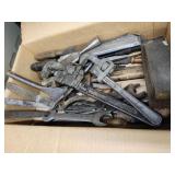 Filing tools and pipe wrenchs