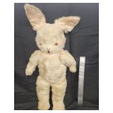 Vtg. Stuffed Bunny knickerbocker stitched nose