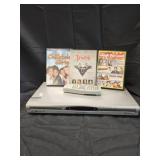 Sanyo DVD Player w/Remote and 3 DVDï¿½s