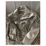 Thinsulate Leather Jacket size M Black