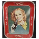 Vtg. Coca - Cold advertising tray