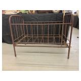 Antique Metal Baby Bed