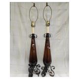 Pair of vintage lamps