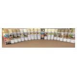 (20 cans total) Spray paint white, clean metal