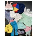 Small Doll Clothes and Hats