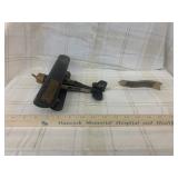 Metal Perdue Biplane with Banner