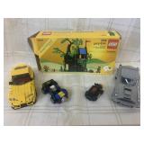 Lego "Forest Hideout" & 4 Lego Cars