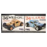 1936 Chevy wild one model kit/ MPC 1934 slammer