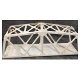 Vtg Marx Metal Wabash truss Bridge  for trains