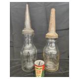 1926 master Mfg co. Oil dispenser/ tin coin Bank