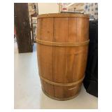 30"  tall Oak Barrel - no top