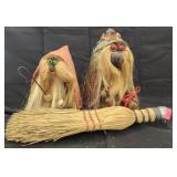 2 Vtg Arensbak Trolls handmade in Cosby,