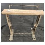 Vtg Black steel paper cutter