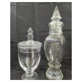 Vtg. Apothecary candy dish