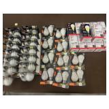 36 60 W lightbulbs FEIT electric and satco