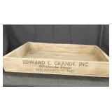 Vtg Edward c. Grande Inc. Florist creat