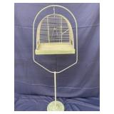 Metal Bird Cage with Stand 48" H