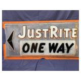 Large JustRite Sign 48"
