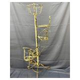 Rustic Spiral Tier Plant Stand