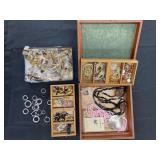 Wooden Jewelry Box, Vintage Jewelry, Body Jewelry