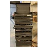 Husky 10 Drawer Rolling Tool Box w/Tools