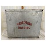 Vintage Harrisburg Dairies Milk Box