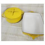 Vtg. Dansk sauce pan & Casserole dish